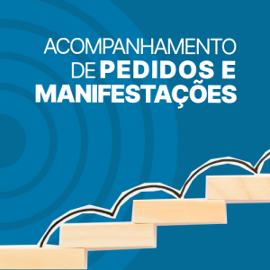 acompanhamento de pedidos e manifestações