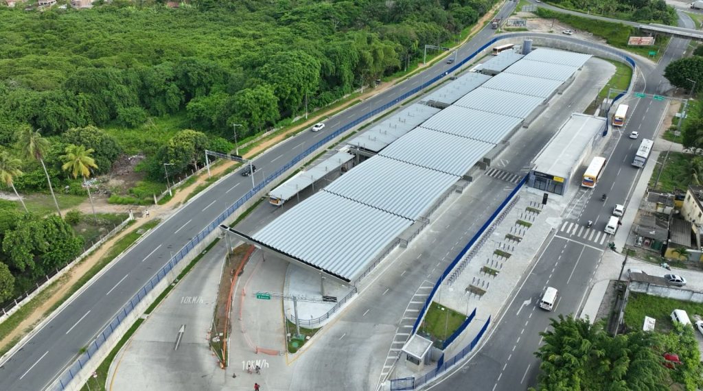 Vista aérea do T.I. Igarassu
